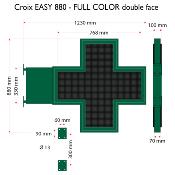 Croix EASY 880 Full color, Double face
