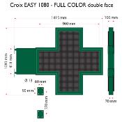 Croix EASY 1080 Full color, Double face